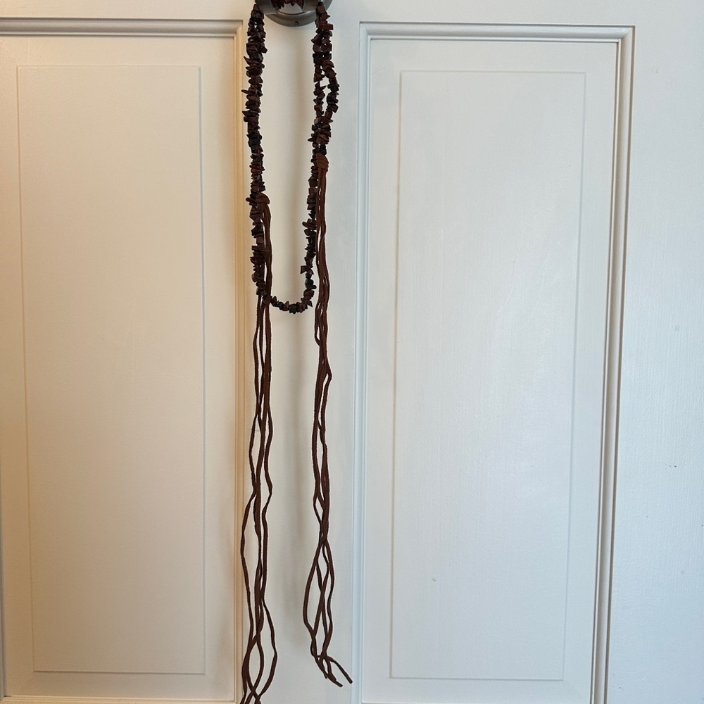 Beaded western wrap necklace or belt
